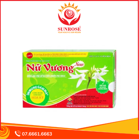  Viên uống Nữ Vương hỗ trợ các bệnh phụ khoa nữ (Hộp 30 viên) 