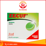  Zecuf Herbal Drops Sugar Free - Viên ngậm bổ phế, giảm ho (5 vỉ x 4 viên) 