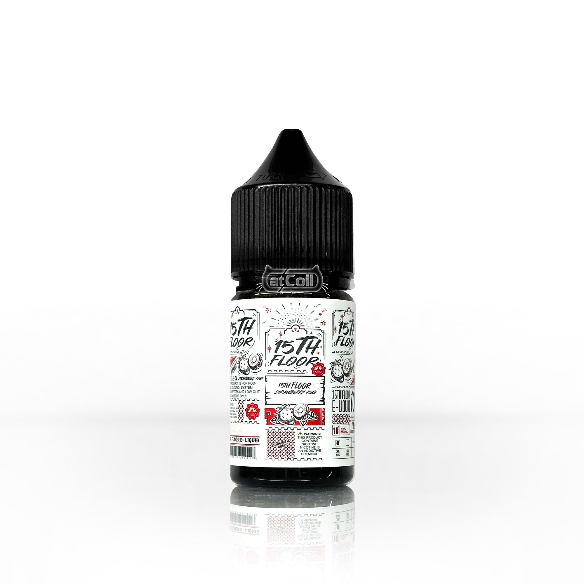 15th Floor Strawberry Kiwi (salt) (30ml) Dâu kiwi the mát
