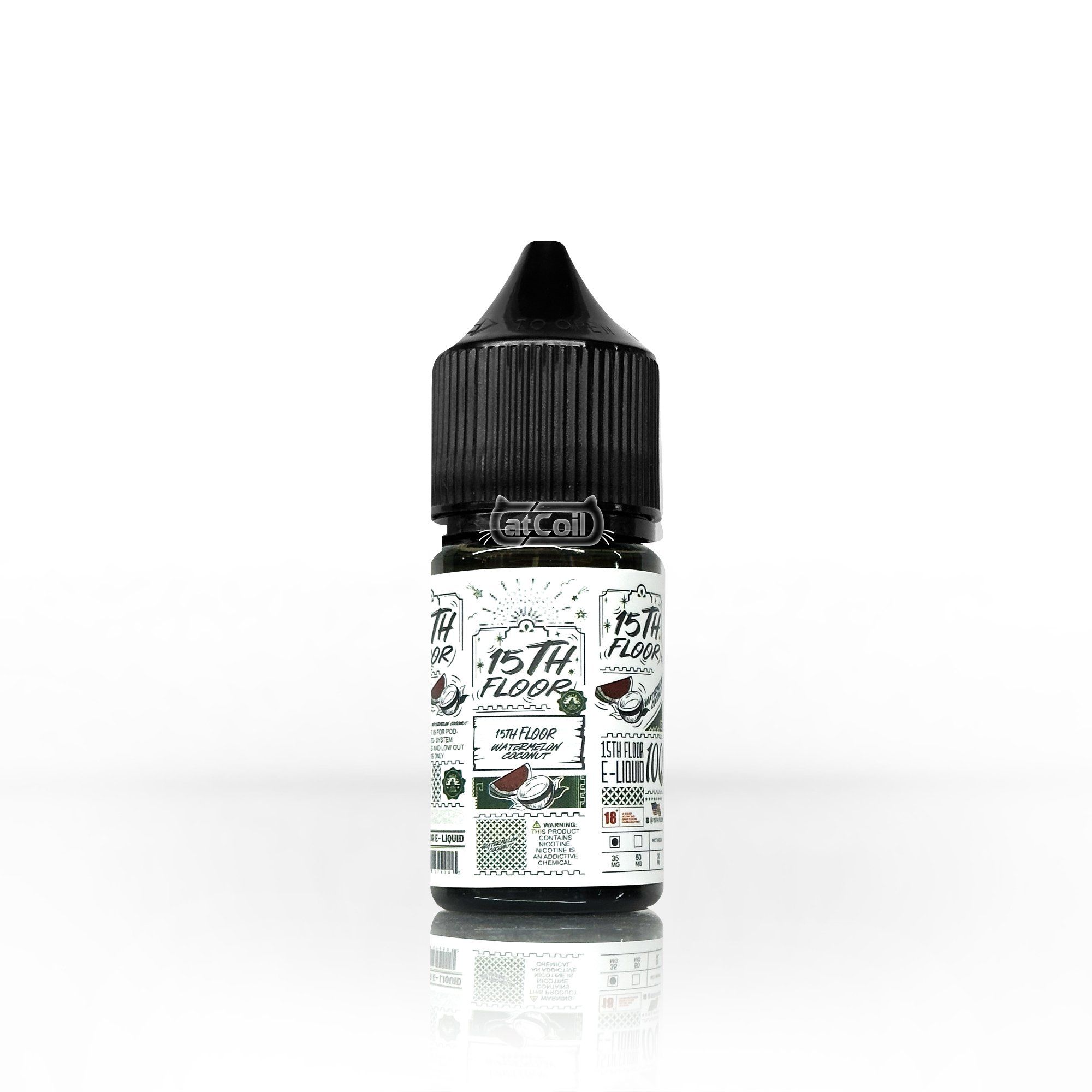 15th Floor Watermelon Coconut (salt) (30ml) Dưa hấu dừa the mát