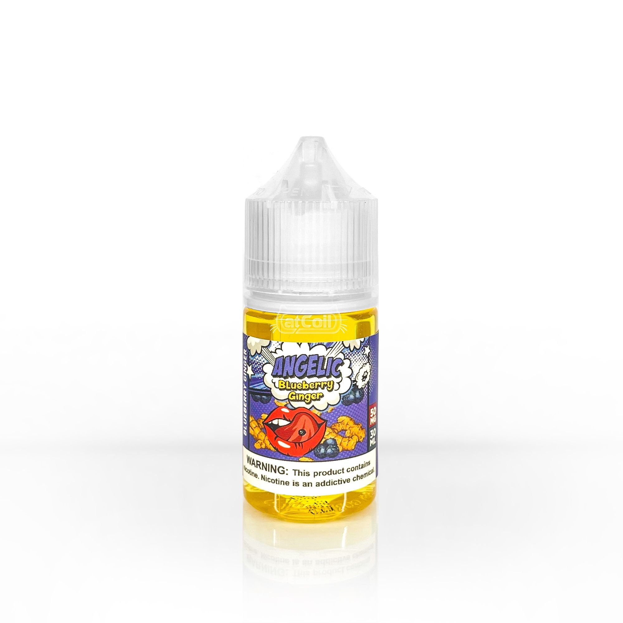Angelic Blueberry Ginger (salt) (30ml) Việt quất gừng mát