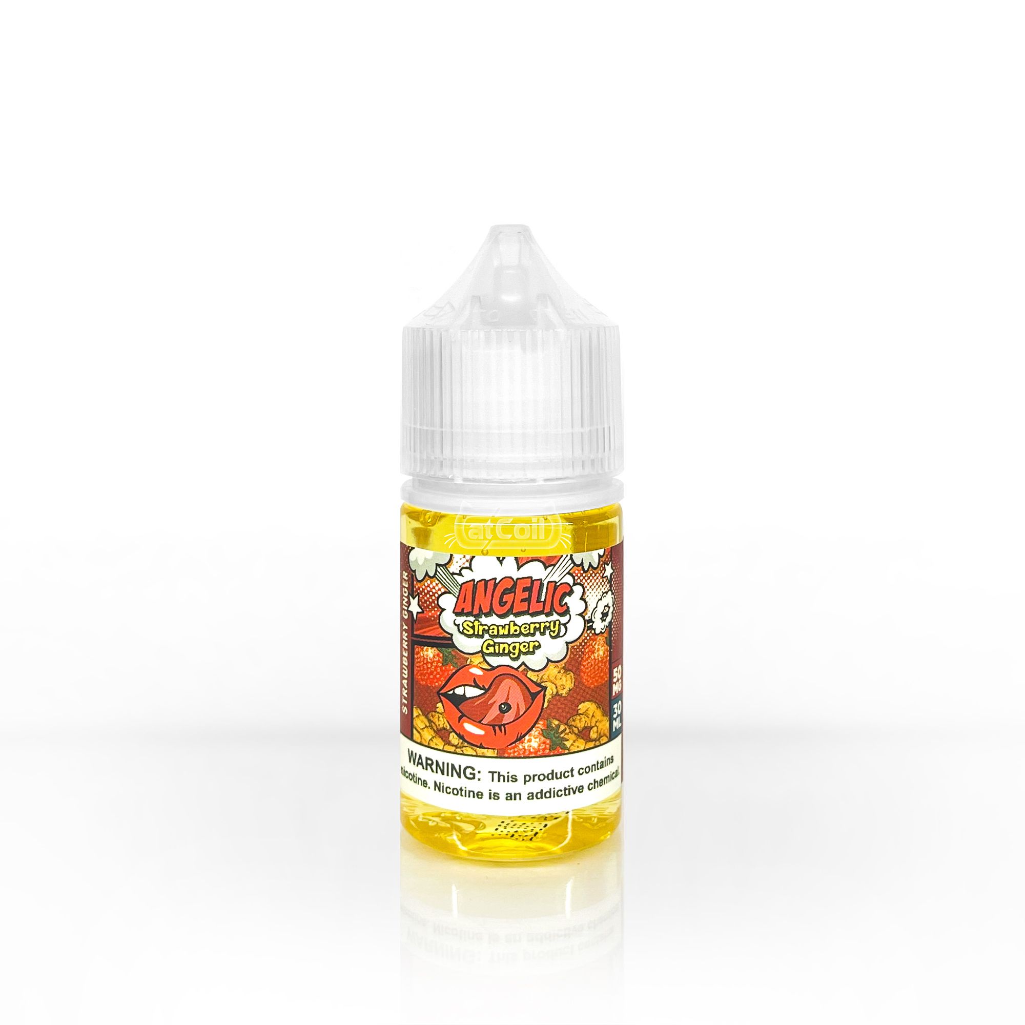 Angelic Strawberry Ginger (salt) (30ml) Dâu gừng mát