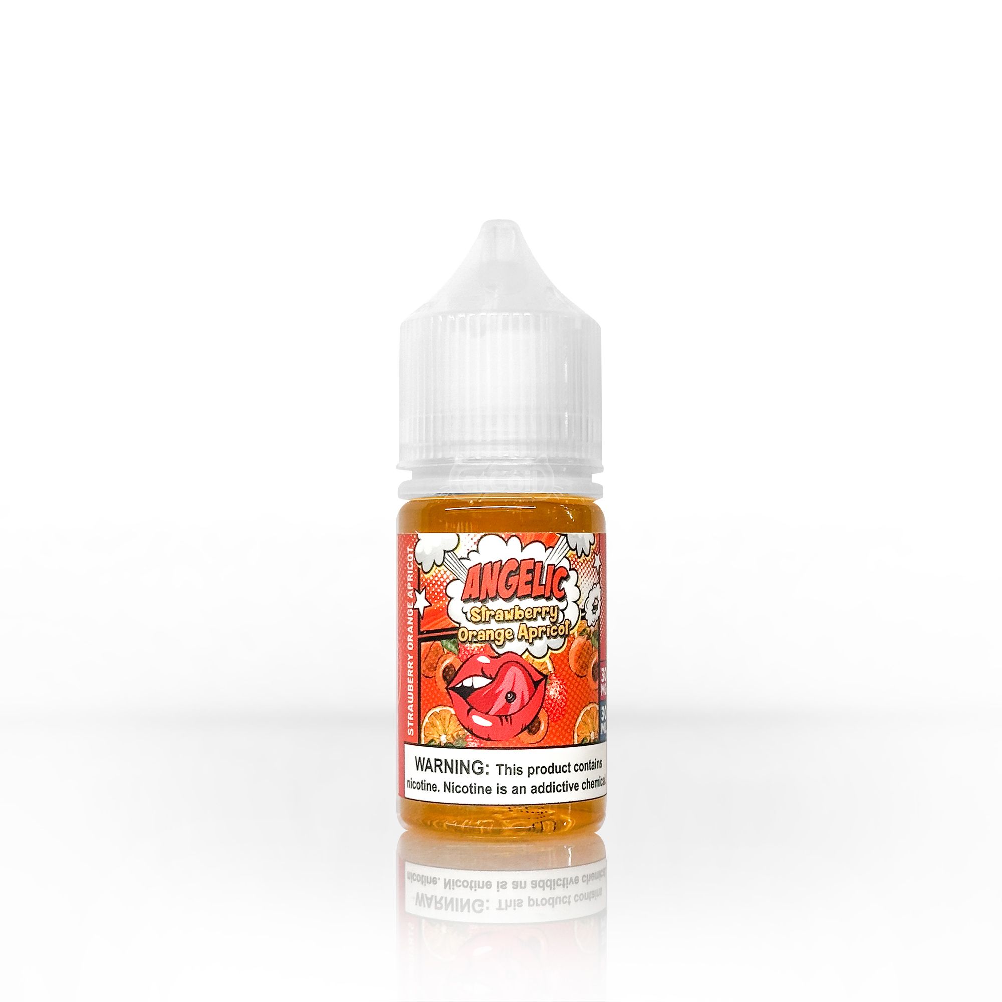 Angelic Strawberry Orange Apricot (salt) (30ml) Dâu cam mơ mát