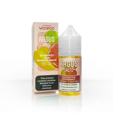 Argus Starfruit Kiwi Pomegranate (salt) (30ml) Khế kiwi lựu lạnh