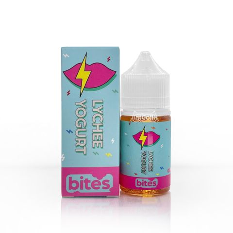 Bites Lychee Yogurt (salt) (30ml) Sữa chua vải mát