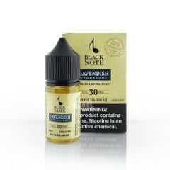 Black Note Cavendish Blend (salt) (30ml) Thuốc lá Cavendish