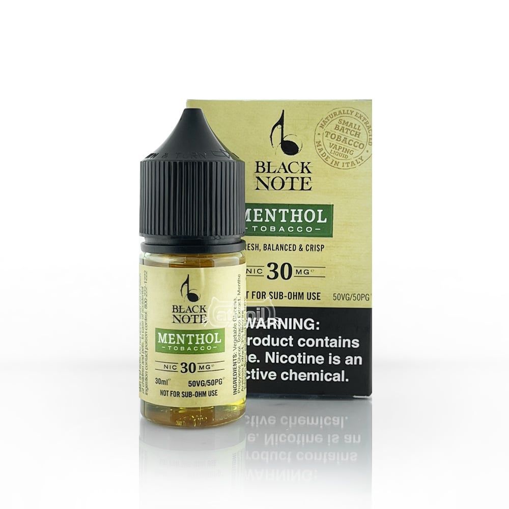 Black Note Menthol Blend (salt) (30ml) Thuốc lá bạc hà