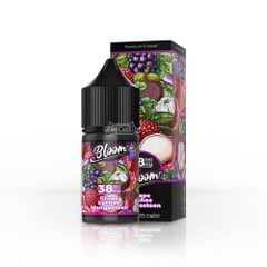 Bloom Grape Lychee Mangosteen (salt) (30ml) Nho vải măng cụt lạnh