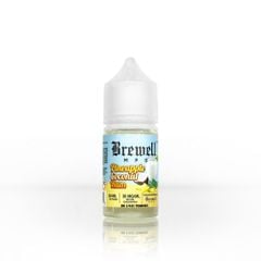Brewell Pineapple Coconut Rum (salt) (30ml) Dứa dừa rượu rum mát nhẹ