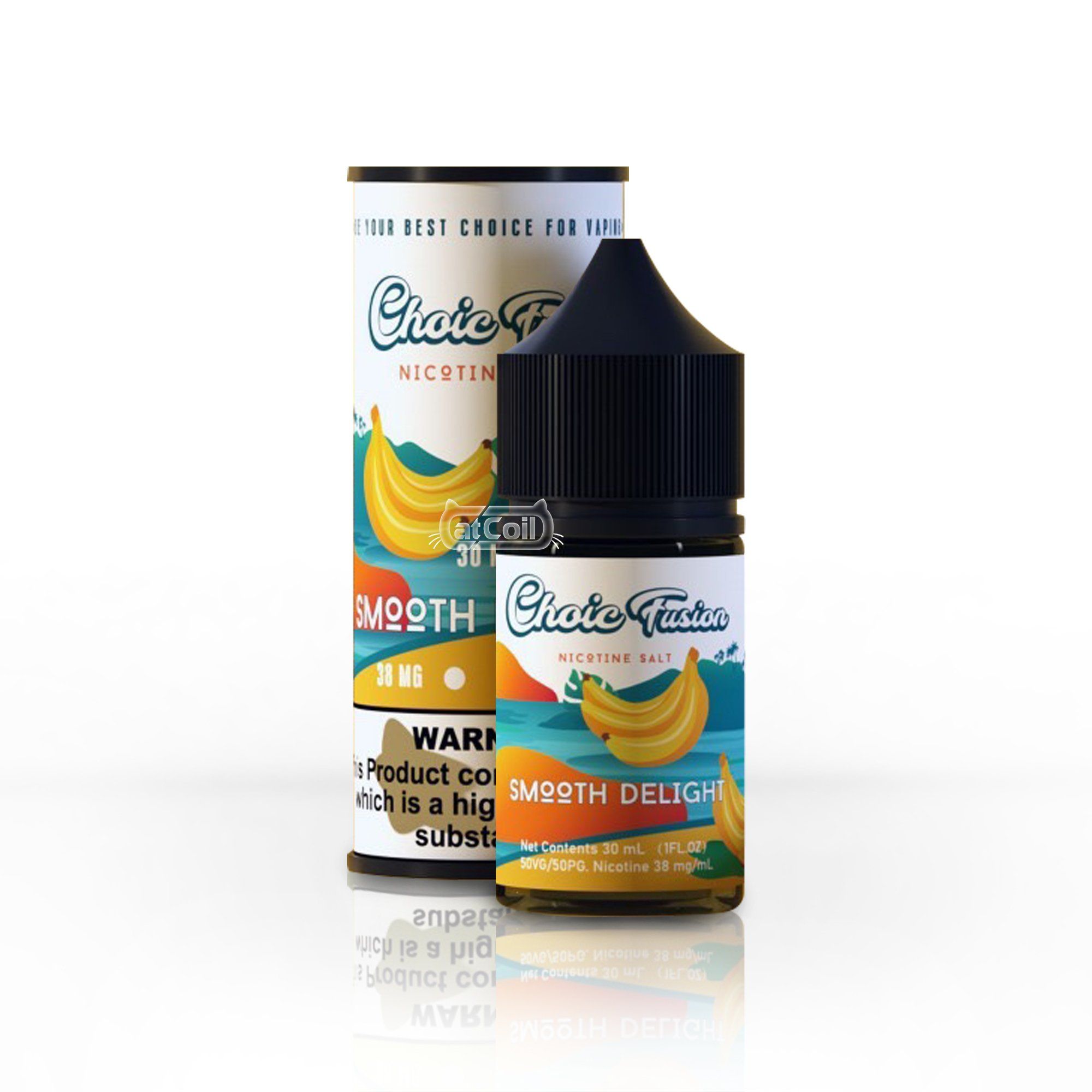 Choic Fusion Smooth Delight (salt) (30ml) Chuối xoài sữa lắc lạnh