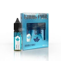 Choic Pure Double Mint (salt) (15ml) Kẹo cao su bạc hà lạnh