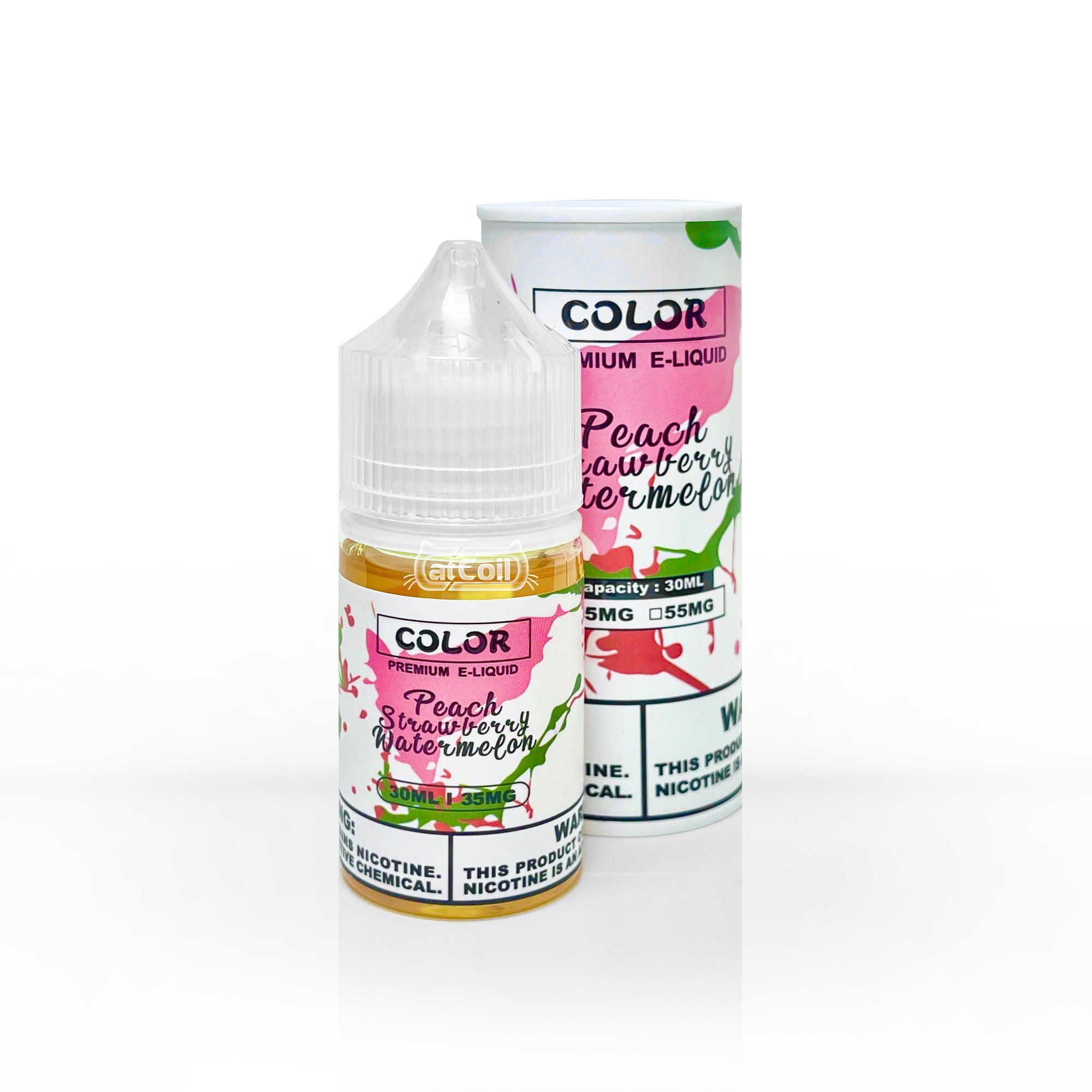 Color Peach Strawberry Watermelon (salt) (30ml) Đào dâu dưa hấu lạnh