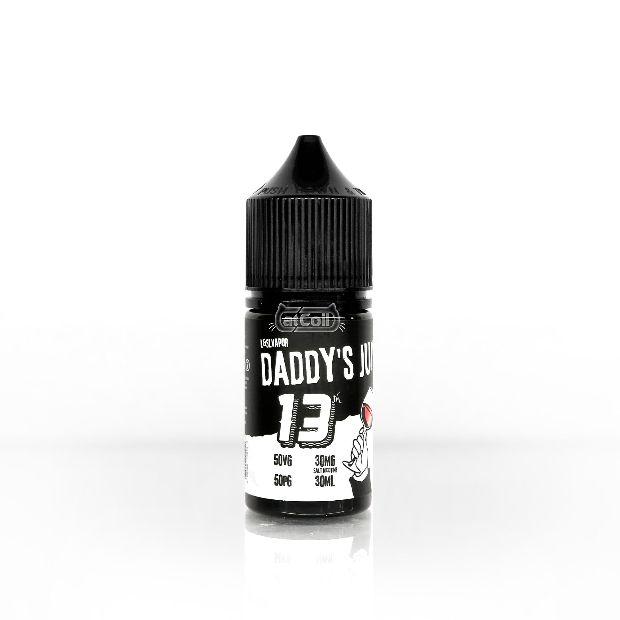 Daddy's Juice No.13 Mangosteen Tangerine Melon (salt) (30ml) Măng cụt quýt dưa gang