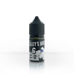 Daddy's Juice No.6 Mangosteen Peach (salt) (30ml) Măng cụt đào