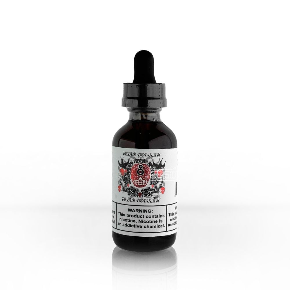 Dead Mans Hand No.8 Rebus Occultist (60ml) Caramel, Vanilla, kem Bavarian, hạt phỉ, Tiramisu