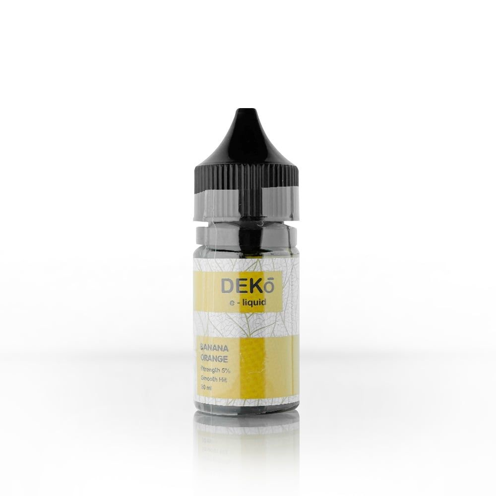 Deko Banana Orange (salt) (30ml) Cam chuối
