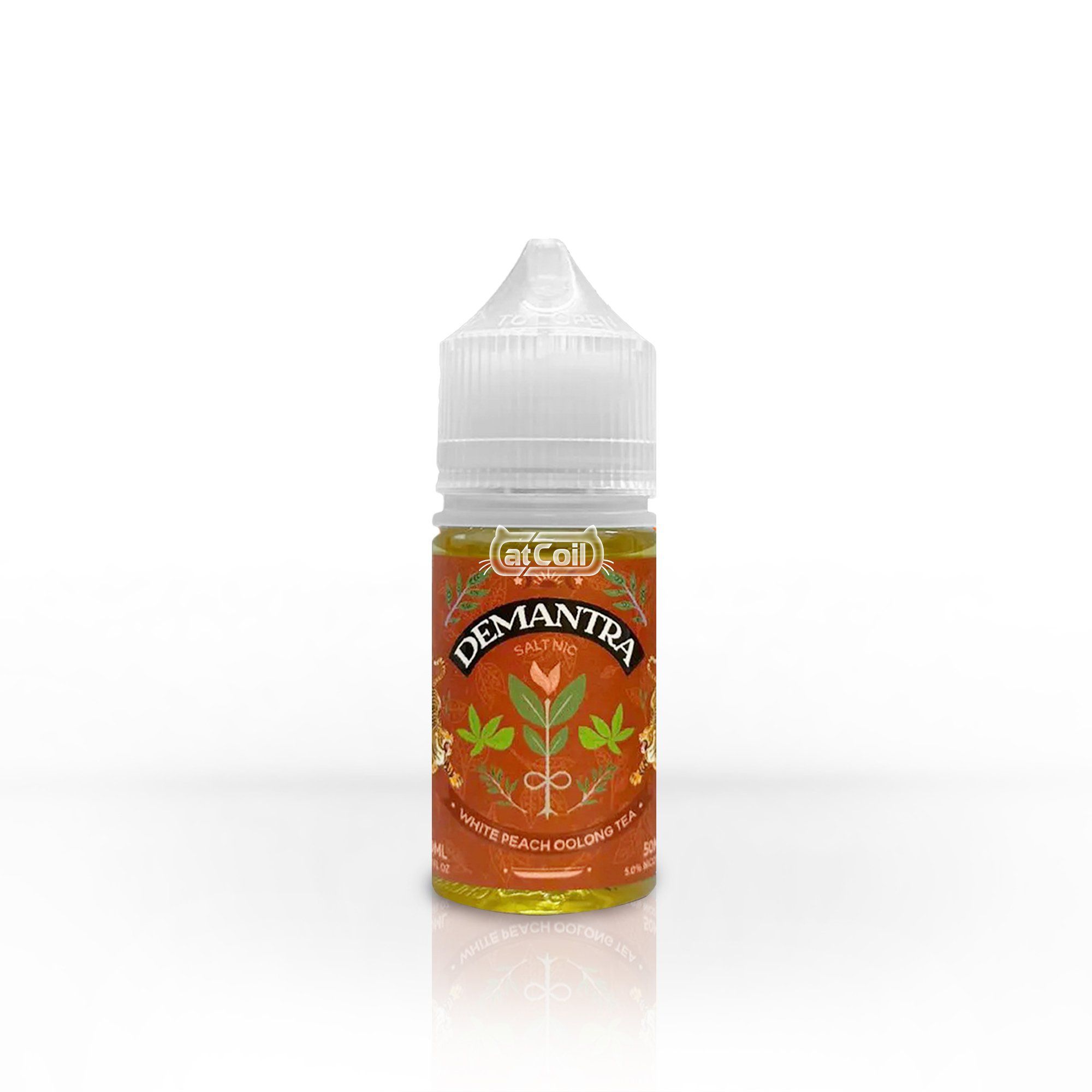 Demantra White Peach Oolong Tea (salt) (30ml) Trà Ô long đào lạnh