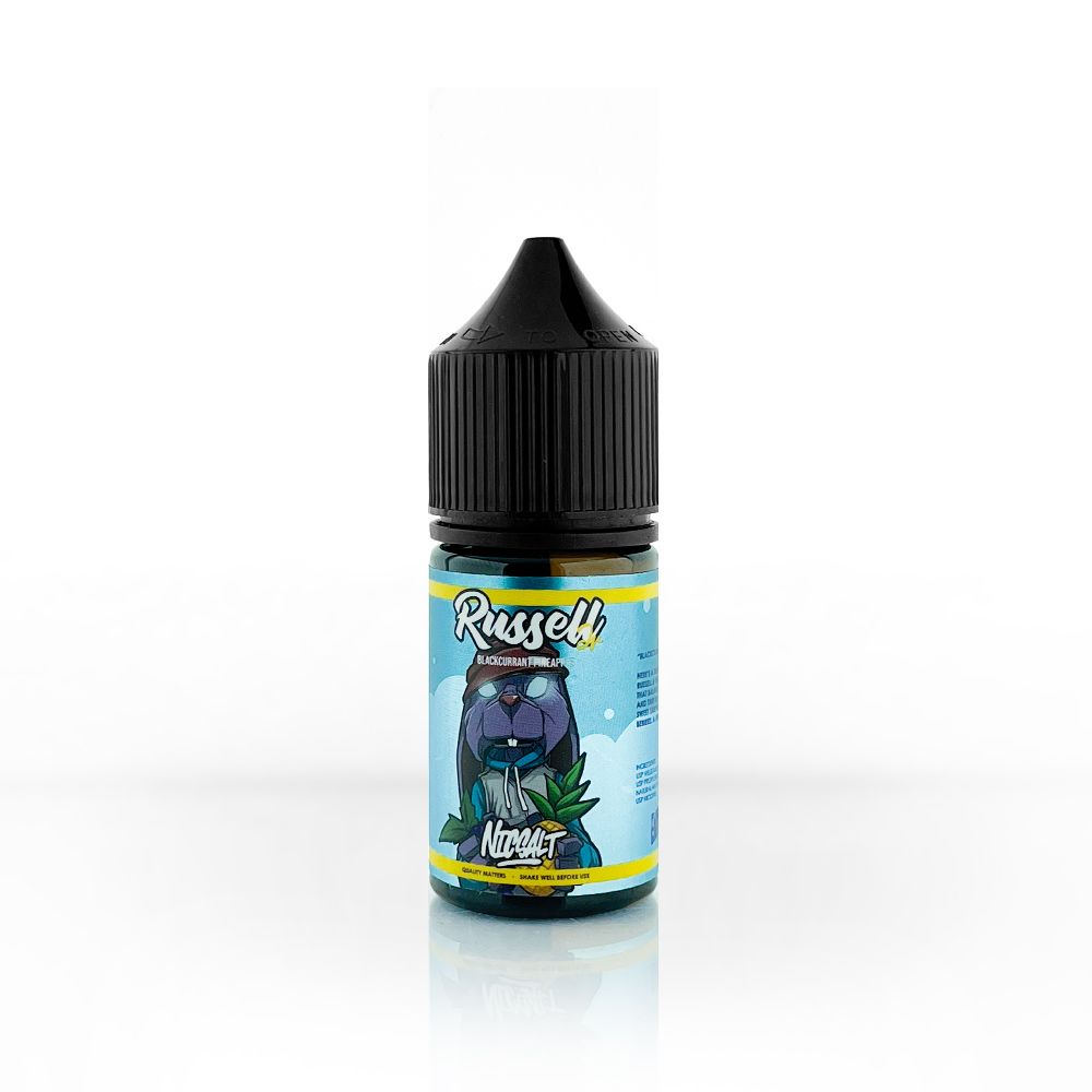 Flavaco Cartel Russell Blackcurrant Pineapple (salt) (30ml) Nho đen dứa mát