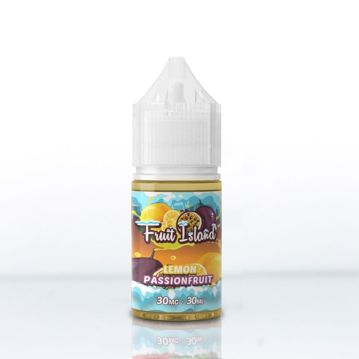 Fruit Island Lemon Passion Fruit (salt) (30ml) Chanh mix Chanh leo lạnh