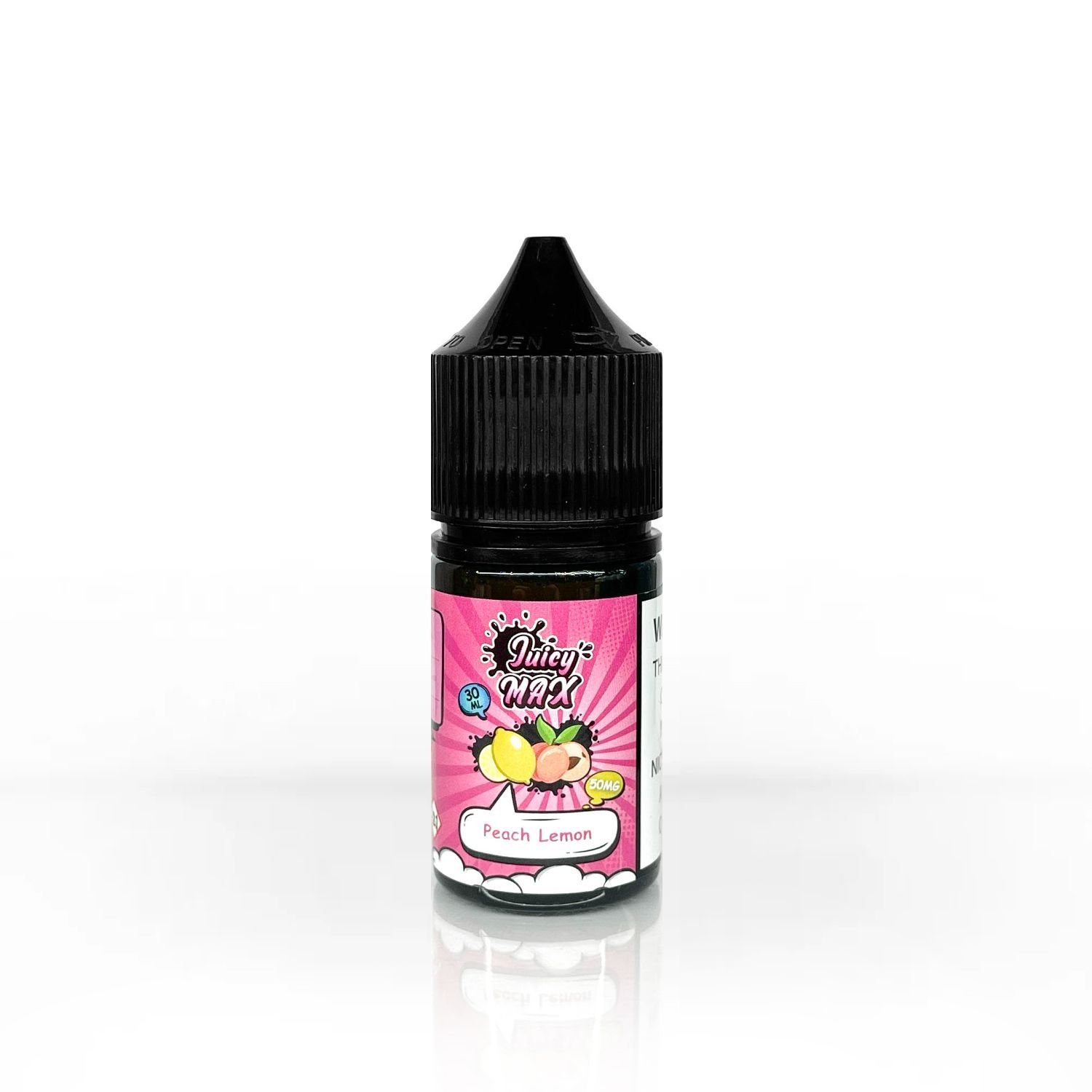 Juicy MAX Peach Lemon (30ml) (salt)  Đào chanh