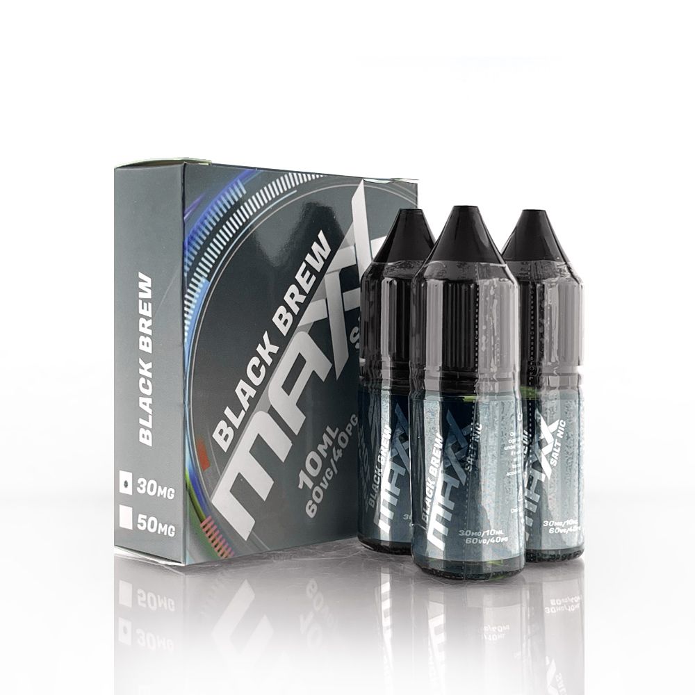 Maxx Black Brew (salt) (10ml) Nho đen lạnh