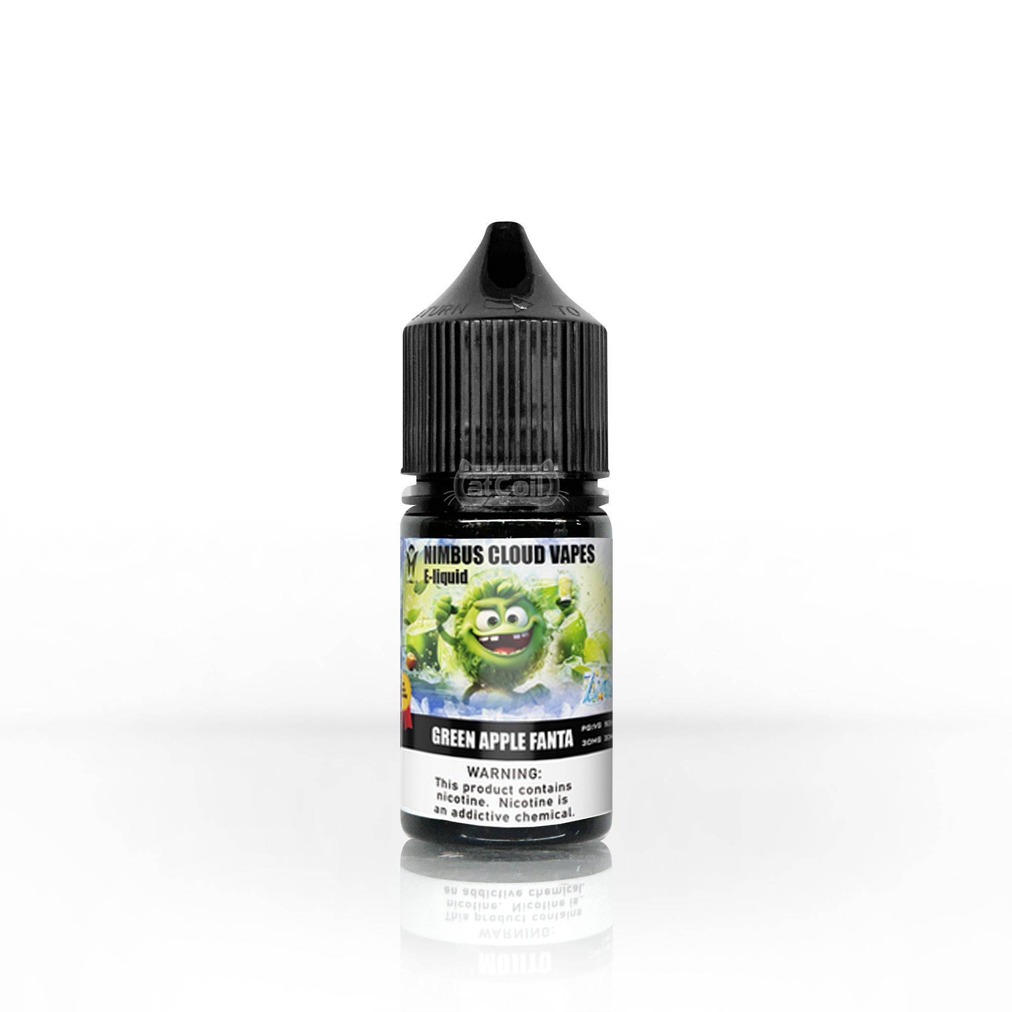 Nimbus Green Apple Fanta (salt) (30ml) Táo xanh mix fanta cam lạnh