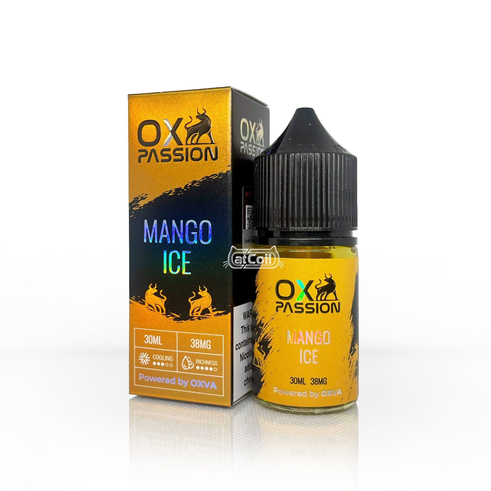 OXVA OX Mango Ice (Salt) (30ml) Xoài chín lạnh