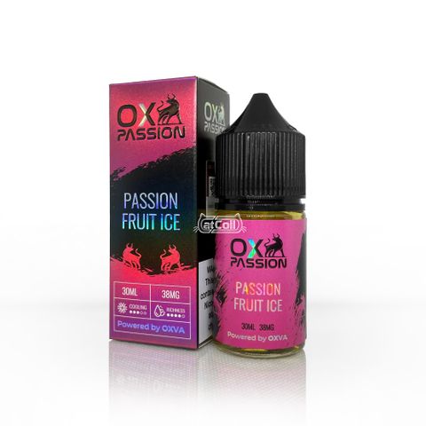 OXVA OX Passionfruit Ice (Salt) (30ml) Chanh leo lạnh