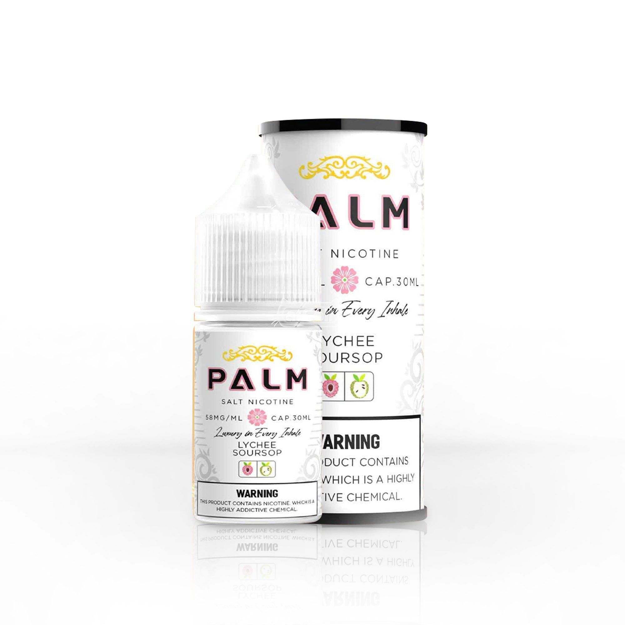 Palm Lychee Soursop (salt) (30ml) Vải mãng cầu lạnh