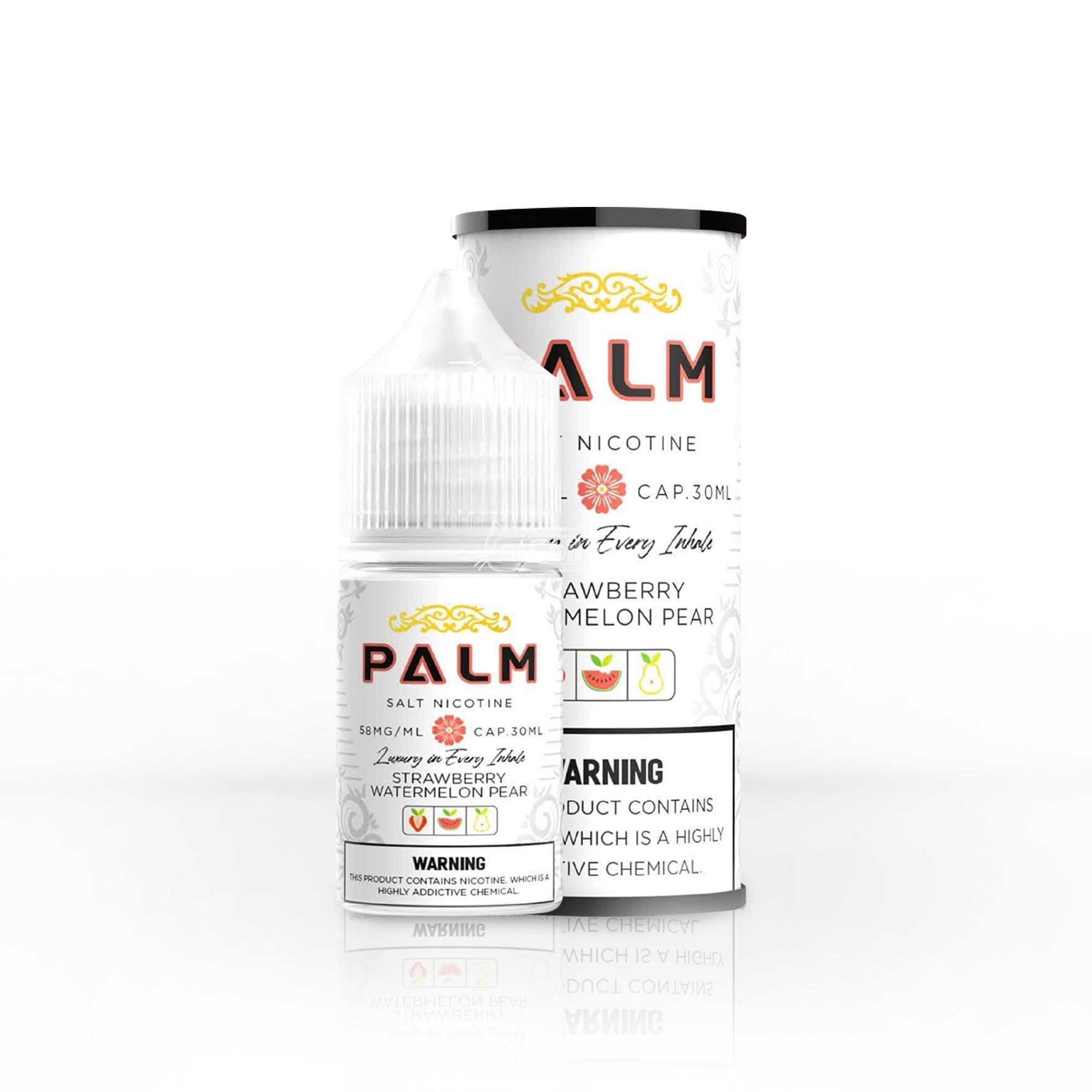 Palm Strawberry Watermelon Pear (salt) (30ml) Dâu dưa hấu lê lạnh