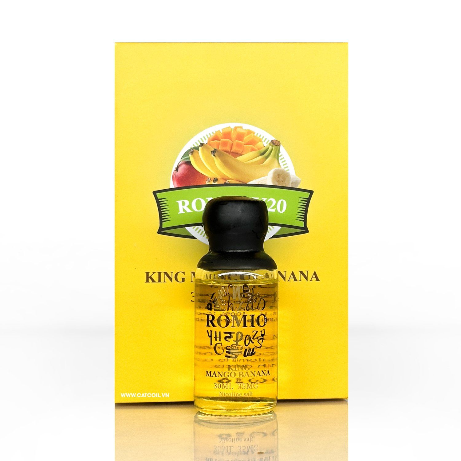 Romio King Mango Banana V20 (salt) (30ml) Xoài chuối the mát