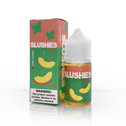 Slushies Peach Mint (salt) (30ml) Đào bạc hà lạnh