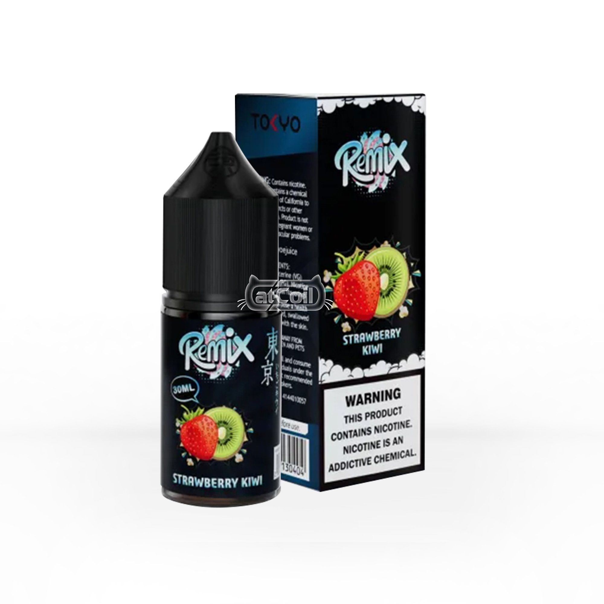 Tokyo Remix Strawberry Kiwi (salt)(30ml) Dâu kiwi siêu lạnh