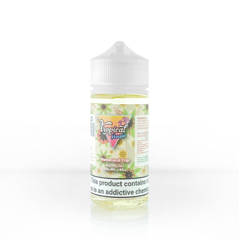 Tropical House Homeland Trip (100ml) Táo đào lê CatCoil Vape Store