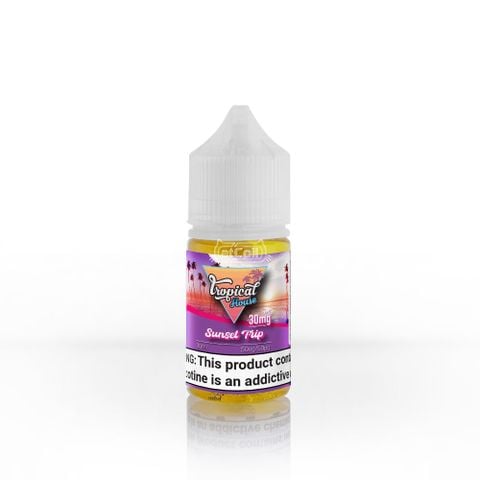 Tropical House Sunset Trip (salt) (30ml) Nho bưởi hồng quýt