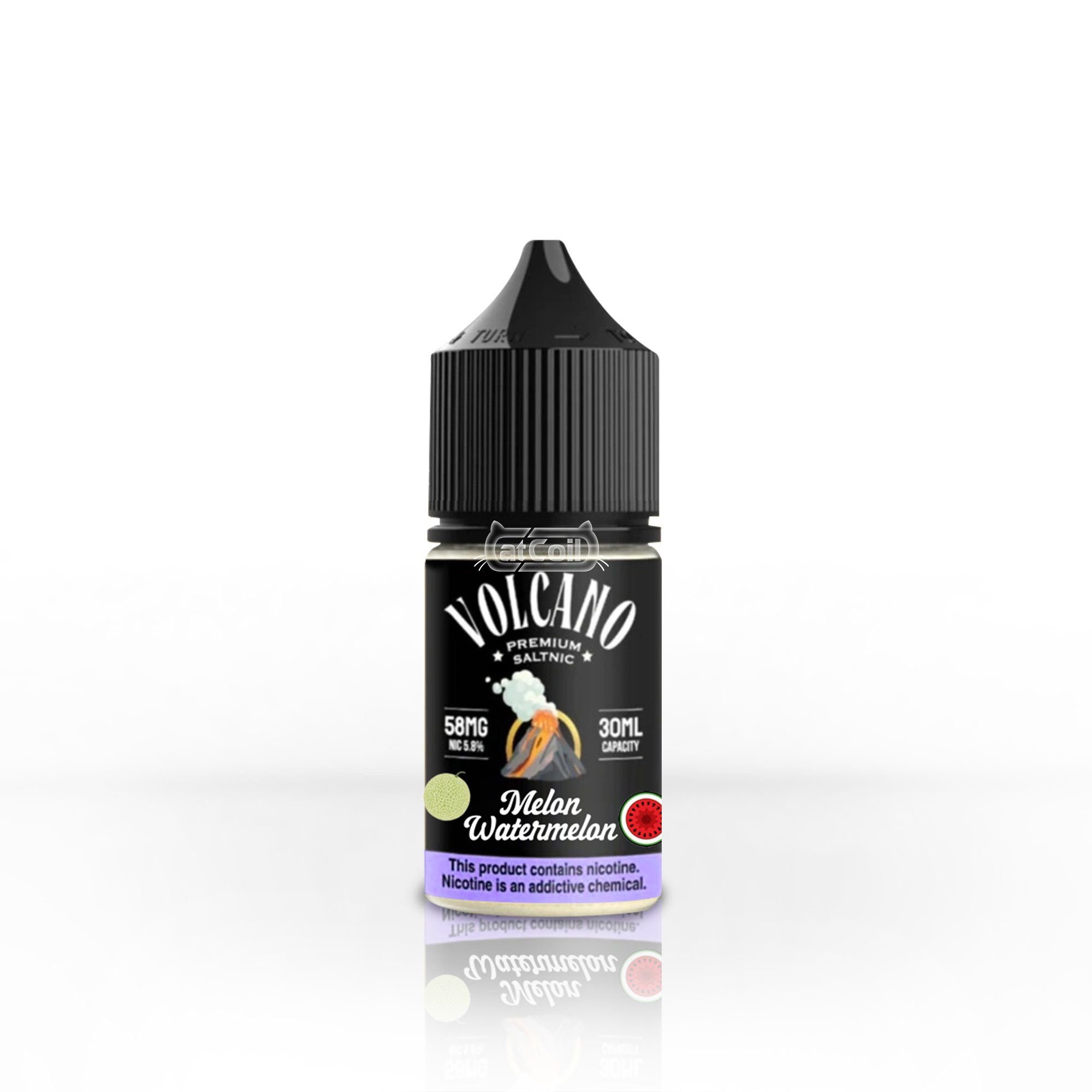 Volcano Melon Watermelon (salt) (30ml) Dưa gang dưa hấu lạnh