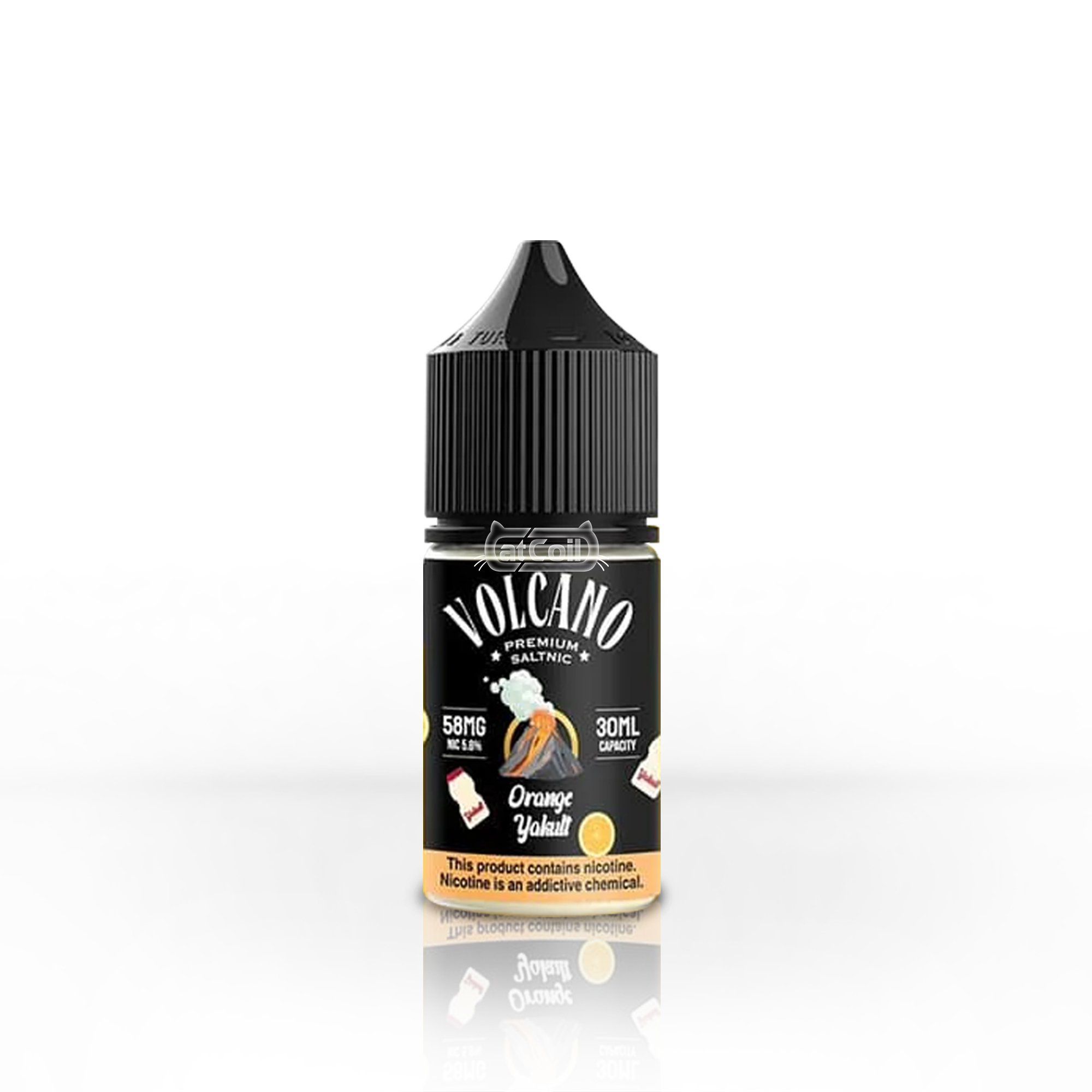 Volcano Orange Yakult (salt) (30ml) Cam yakult lạnh