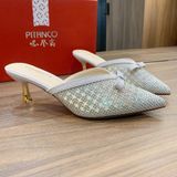  Dép Gót Phối Lưới Cao Cấp 6 Phân 5271 