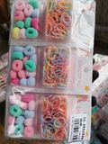  Set 2 Loại Chun Buộc Tóc Nhiều Màu cho Bé BT02 