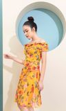  Váy ZR  hoa hồng Set 