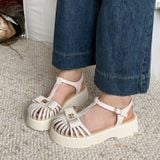  Giày Sandal Rọ đế cao 5 Phân QCCC 2542 