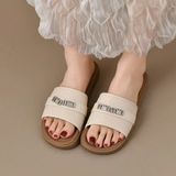  Dép Nữ Đế Cao Su Bệt Quai Ngan H88-12 