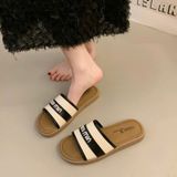  Dép Nữ Đế Cao Su Bệt Quai Ngan H88-12 