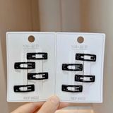  Set 3-4 Kẹp Tóc Màu Sắc Dễ Thương Nhiều Kiểu Dáng KT02 
