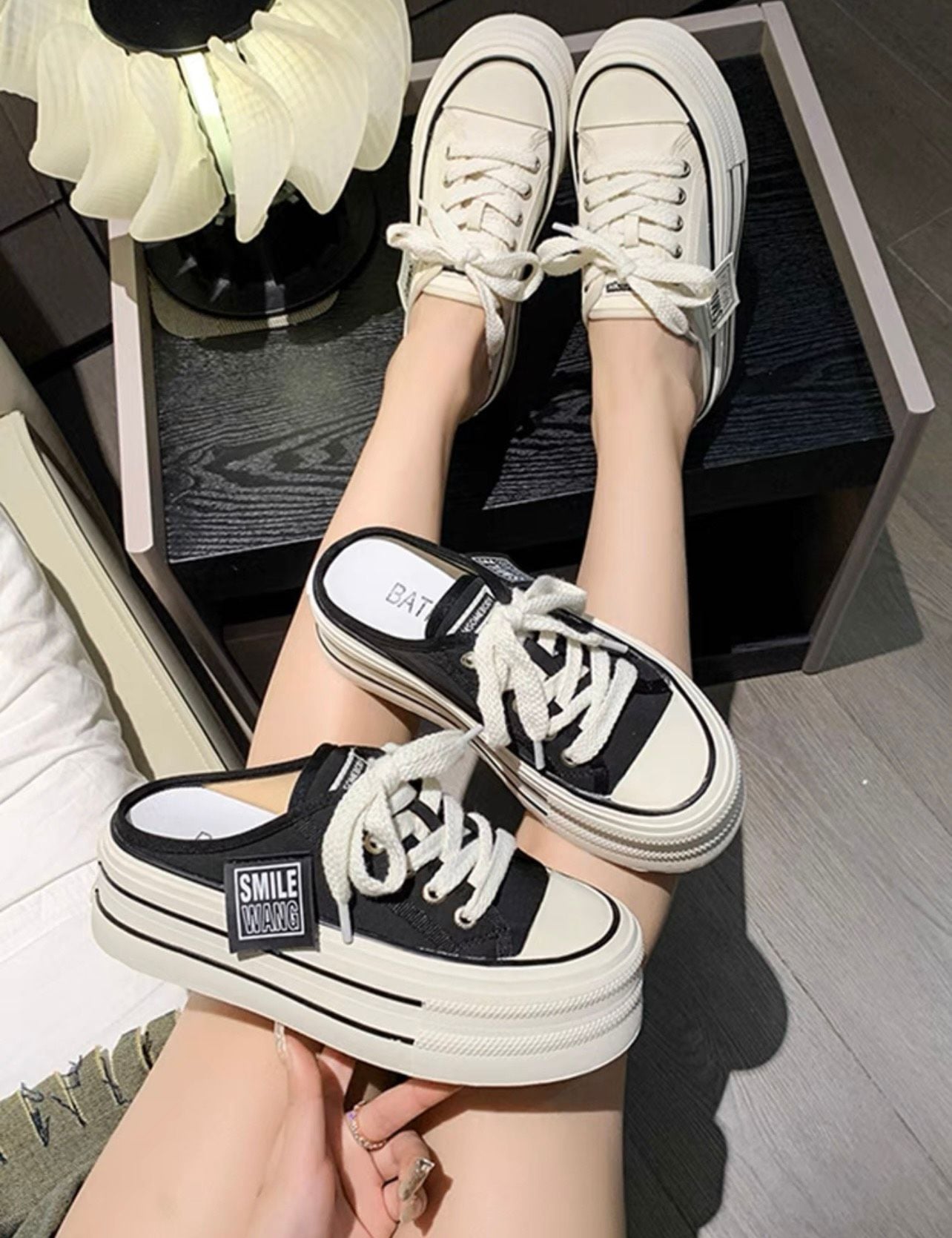  Giày Sục Thể Thao 5 Phân 7703 Dép Sục 