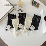  Tất Nữ Cổ Cao Đính Nơ Xinh Xắn 