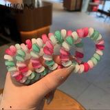  Set 3 buộc tóc kiểu xoắn nhiều màu sắc LOXO-10 