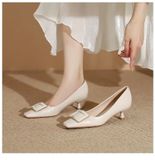 Giày Cao Gót 3 Phân Da Lì Cao Cấp H783-3 