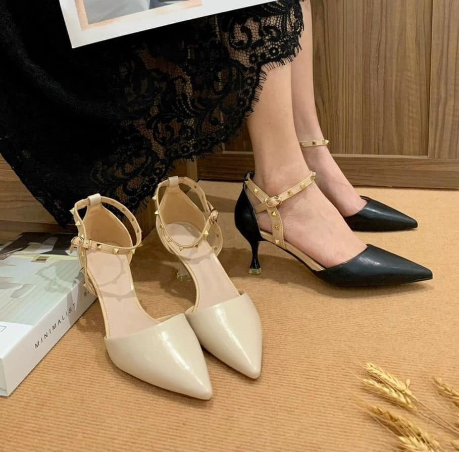  Sandal cao gót 5 phân 9907-6 
