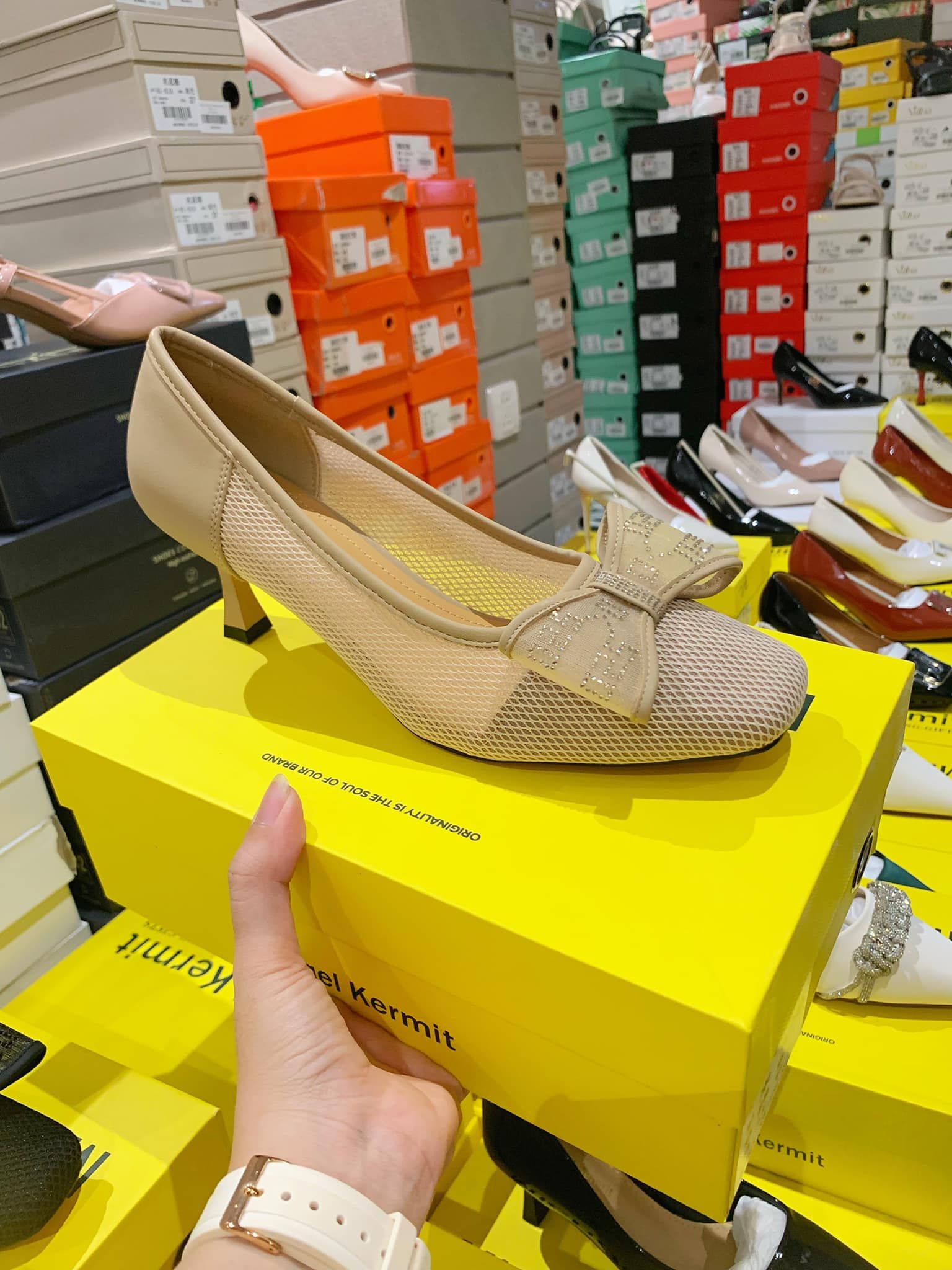  Giày Cao Gót 6008-3 